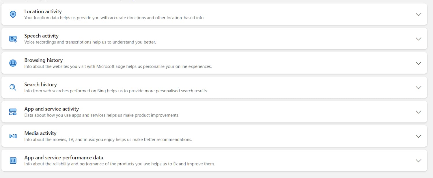 Microsofts kontrollpanel